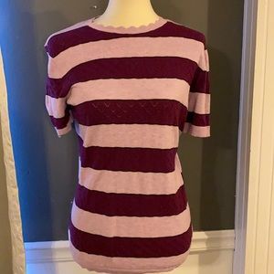 Purple Striped Elle Top